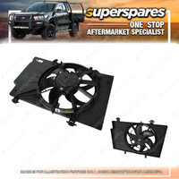 Superspares Radiator Fan Without Resistor for Ford Fiesta WS WT Petrol