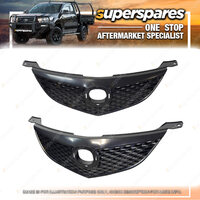 Superspares Black Grille for Mazda 3 Sedan BK 01/2004-05/2006 Brand New