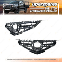 Superspares Black Grille for Mazda 3 Sedan SP23 BK 06/2006-12/2008
