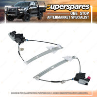 Superspares Left Front Electric Window Regulator With Motor for Mazda 3 BK