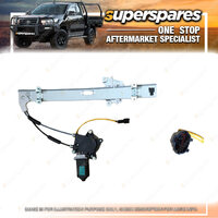 Right Front Electric Window Regulator for Kia Rio BC 06/2000-04/2005 With Motor