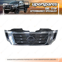 Grille for Nissan Navara D23 05/2015 - ONwrads Chrome Painting Black Np300