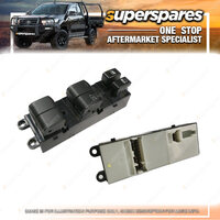Front Right Window Switch for Nissan Navara D40 Dual Cab Dual Plugs Light Orange