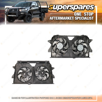 Superspares Radiator & Condenser Fan for Chrysler Voyager RG 5/2001-10/2004