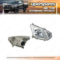 Superspares Std Headlight Right for Isuzu D-Max STD 11/2016-On wards