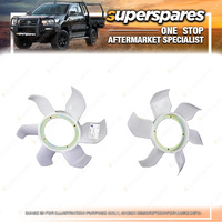 Superspares Engine Fan Blade for Mitsubishi Triton MQ 01/2015-Omwards
