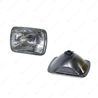 Superspares Universal 7 x 5 Square Headlight 2BS for Toyota HiAce YH50