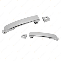 Superspares Rear Outer Door Handle Right Hand Side for Nissan Navara D40 05-15