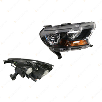 Superspares Headlight Left Hand Side for Ford Ranger PX MK2 3 Halogen Type