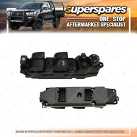Superspares Front Window Switch for Mazda 6 GH 2007-2012 Non Mirror Folding