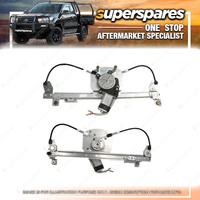 Superspares Rear LH Window Regulator for Holden Commodore VT VU VX VY VZ 97-06