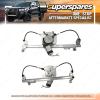 Superspares Rear RH Window Regulator for Holden Commodore VT VU VX VY VZ 97-06