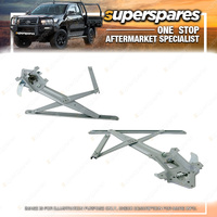 Superspares Front LH Window Regulator for Holden Rodeo RA 03-08 Without Motor