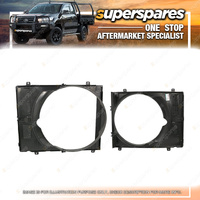 Superspares Radiator Fan Shroud for Mitsubishi Pajero Sport QE QF QG 10/2015-On