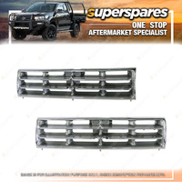 1 Piece of Superspares Front Grille for Mitsubishi Pajero NL 09/1997-04/2000