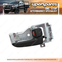 Superspares Front RH Door Handle Inner for Mazda BT-50 UN 11/2006-09/2011 Black