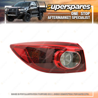 Superspares Left Hand Side Outer Tail Light LED for Mazda 3 BM 11/2013-04/2016