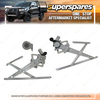 Superspares Front RH Window Regulator for Toyota Corolla ZRE172 13-19 6 Pin Plug