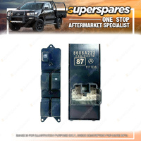 Superspares Front RH Window Switch for Mitsubishi Colt RG RZ 04-12 18 Pins