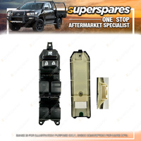 Superspares Front RH Window Switch for Toyota Corolla ZRE182 13-15 20 Pins