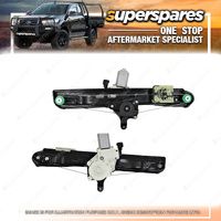 Superspares Rear LH Window Regulator for Mazda BT-50 UP UR 10/2011-05/2020
