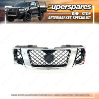 1 Piece of Superspares Grille for Nissan Navara D40 02/2010-04/2015