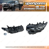 Superspares Left Hand Side Headlight for Toyota Corolla ZRE182 15-18 Led Type