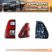 Superspares Left Hand Side Tail Light for Toyota Hilux GGN GUN SR5 05/2020-On