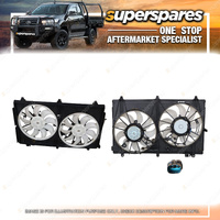 Superspares Radiator Fan for Mitsubishi Outlander ZJ ZK ZL 2012-2021 Petrol
