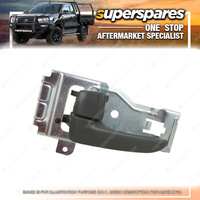 Superspares Rear LH Door Handle Inner for Mazda BT-50 UN 2006-2011 Dark Grey