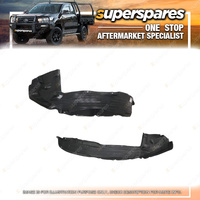 Superspares Left Hand Side Guard Liner for Toyota Hilux GGN GUN 07/2015-On
