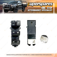1 Piece of Superspares Window Switch Main for Toyota Hilux GGN GUN 07/2015-On