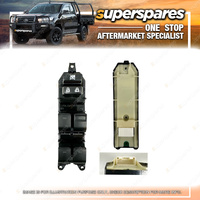 Superspares Window Switch Main for Toyota Prius ZVW30 04/2009-12/2011