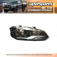 Superspares Right Hand Side Headlight for Volkswagen Polo 6R 6C 08/2014-10/2017
