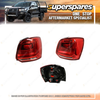 Superspares Right Hand Side Tail Light for Volkswagen Polo 6R 6C 08/2014-10/2017