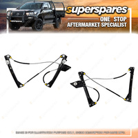 Superspares Front RH Window Regulator for Volkswagen Polo 6R 6C 03/2010-10/2017