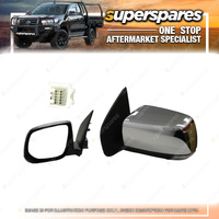 1 Pc Superspares Left Hand Side Door Mirror for Isuzu D-Max TFS 11/2016-06/2020