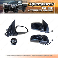 Superspares Right Hand Side Door Mirror for Nissan Navara D40 11/2005-04/2015