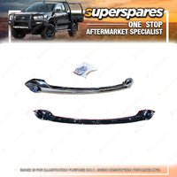 Superspares Bonnet Mould Chromed for Toyota Hilux GGN GUN TGN 05/2020-On