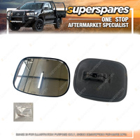 Superspares Door Mirror Black for Toyota Landcruiser FJ40 04/1979-1984