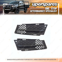 RH & LH Front Bar Insert for Bmw 3 Series E90 E91 SEDAN WAGON 03/2005-08/2008