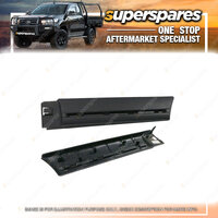 Right & Left Rear Bumper Bar End With Chrome Moulding for Ford Telstar AR