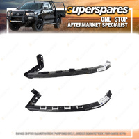 Right & Left Front Bumper Bar Reinforcement for Honda Accord CM 06/2003-01/2008
