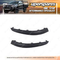 Right & Left Rear Bumper Bar Mould for Holden Astra Hatchback AH 09/2004-2010
