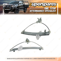 Right & Left Front Manual Window Regulator for Hyundai Lantra J2 09/1995-10/2000