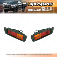 RH & LH Rear Bumper Bar Blinker for Toyota Landcruiser Prado JZ95 07/1995-01/03