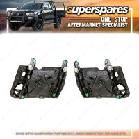 Right & Left Front Window Regulator for Volkswagen Golf MK6 With Panel