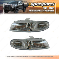 Right & Left Hand Side Headlights for Daewoo Nubira J100 07/1997-10/1999