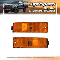 Right & Left Outer Bar Blinkers for Daihatsu Charade G102 G103 06/1987-05/1993