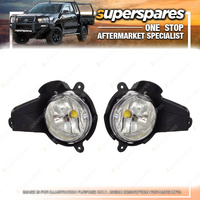 Right & Left Hand Side Fog Lights for Holden Captiva CG 11/2006-01/2011